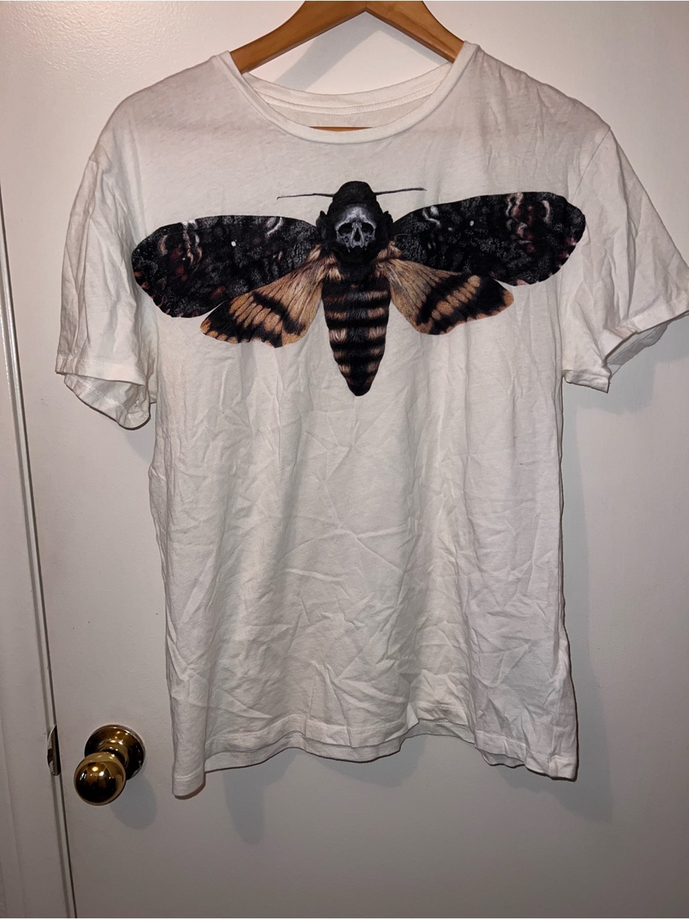 All Saints White Short Sleeve Crew Neck Tee